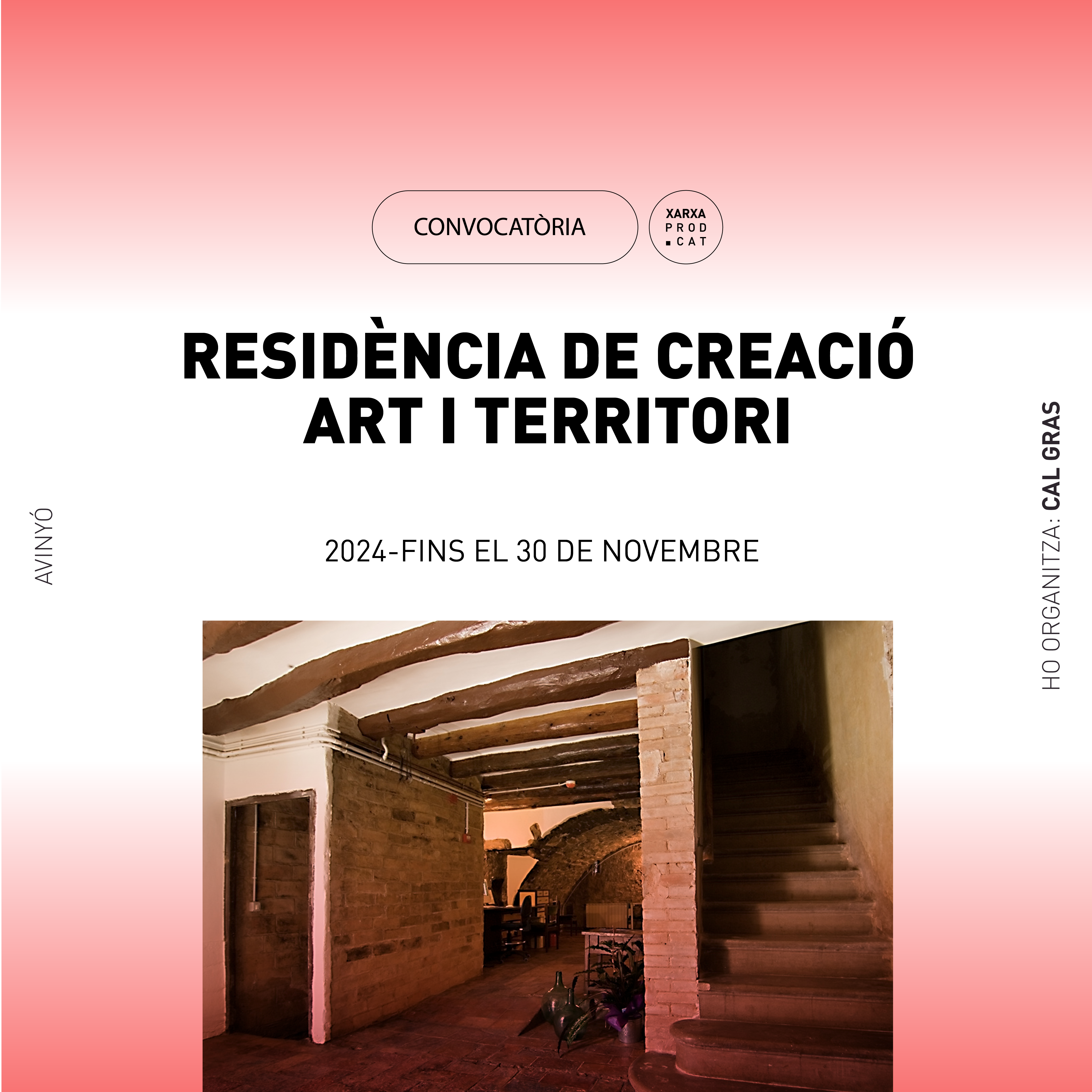 CONVOCATÒRIA DE RESIDÈNCIA DE CREACIÓ ART I TERRITORI