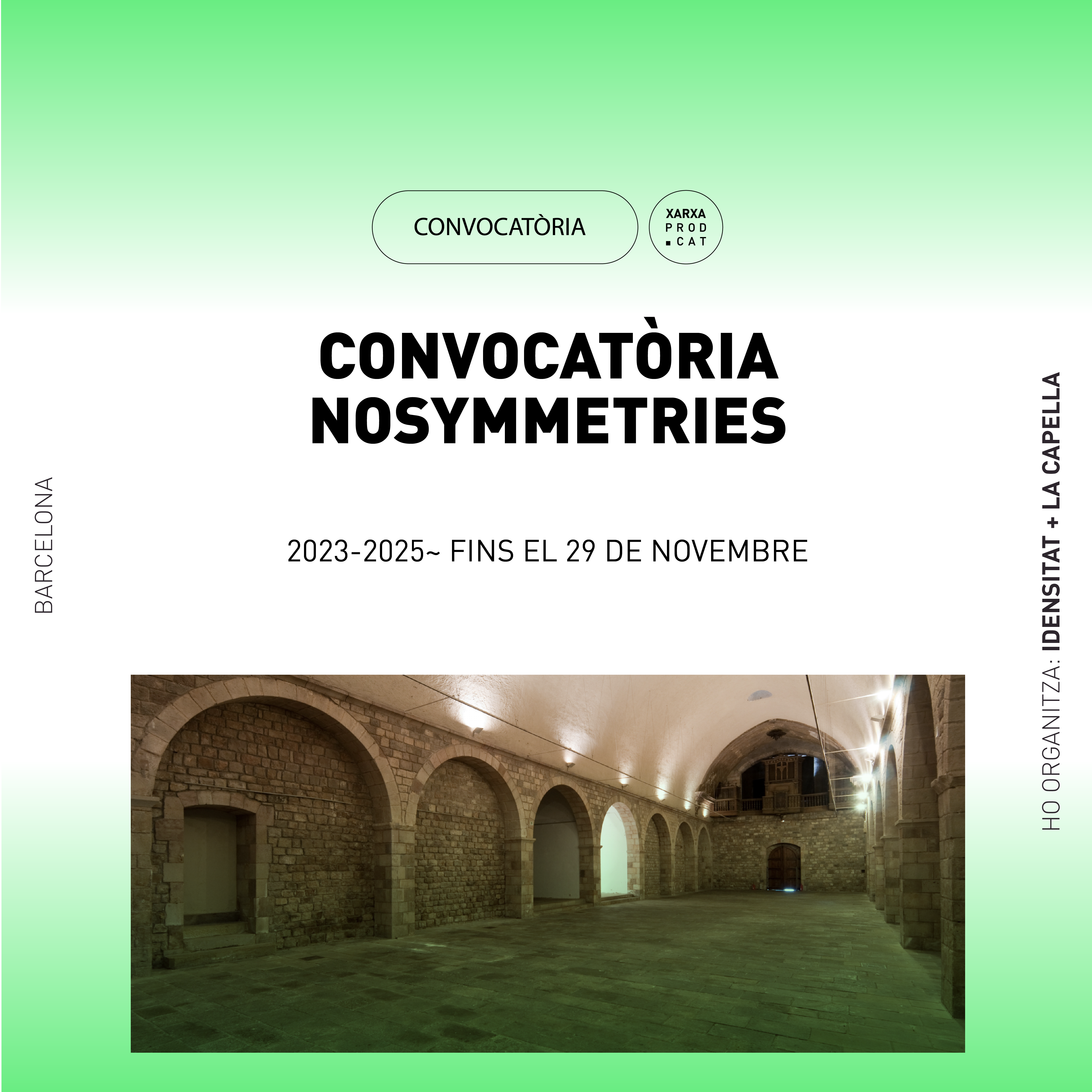 CONVOCATÒRIA NOSYMMETRIES