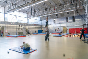 Foto de La Central del Circ. Espai interior. Sala entrenament. Clara Pedrol